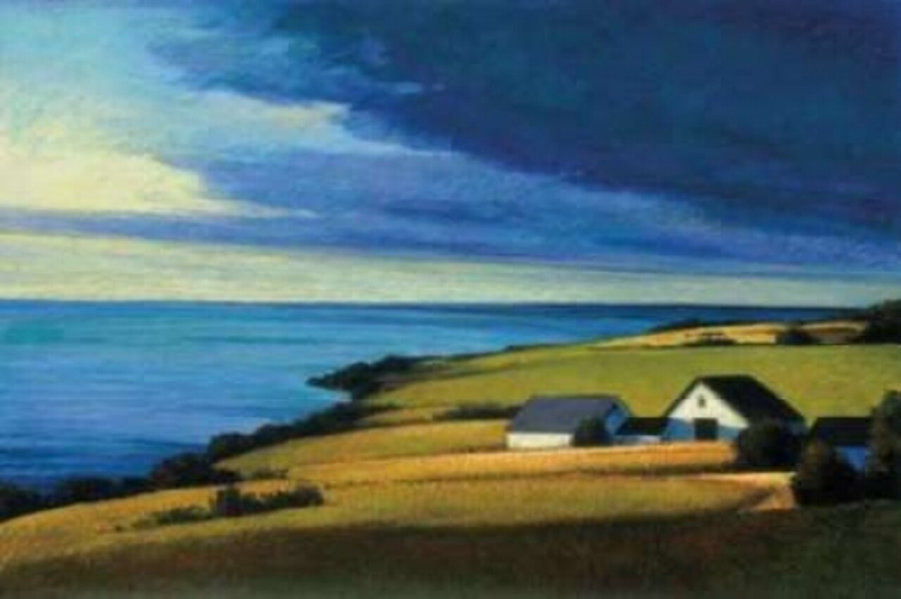 Passing Storm Prince Edward Island Poster Print by Sandy Wadlington - Item # VARPDXWSP211